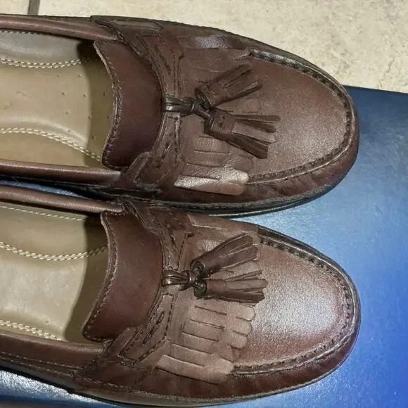 Dockers Sinclair Antique Brown men’s 8.5 Wide - Picture 3 of 11